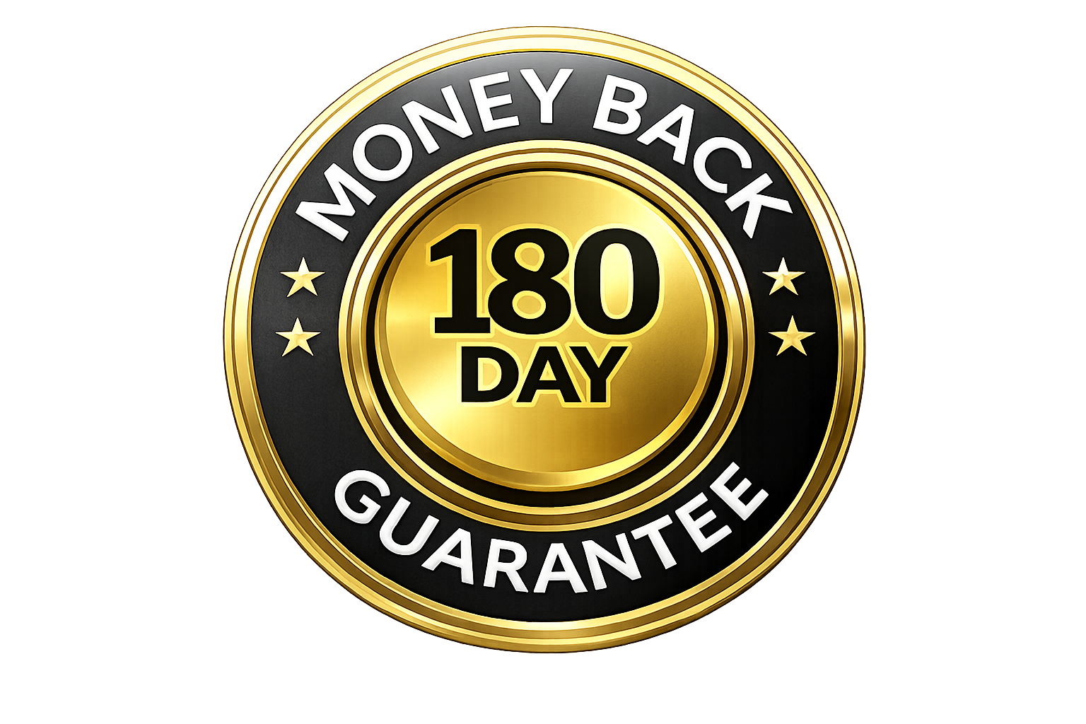 180-Day Money-Back Guarantee